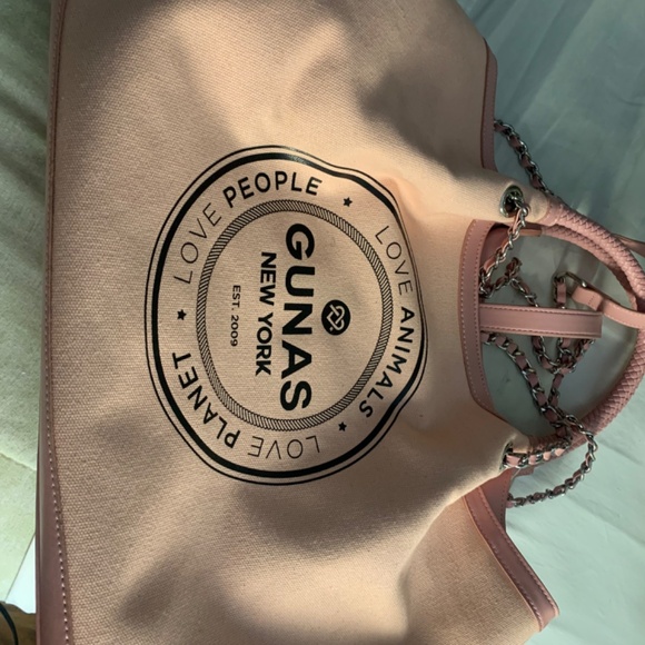 Gunas Ruth Vegan Canvas Tote (Light Pink) - Picture 10 of 14